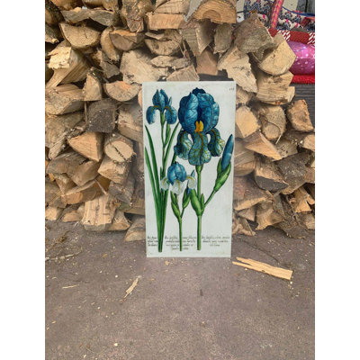 L1075 Handmade Plants & Flowers Wall Decor on Metal