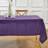 100% Pure Linen Hemstitch Table Throw - Classic Hemstitch-111758773