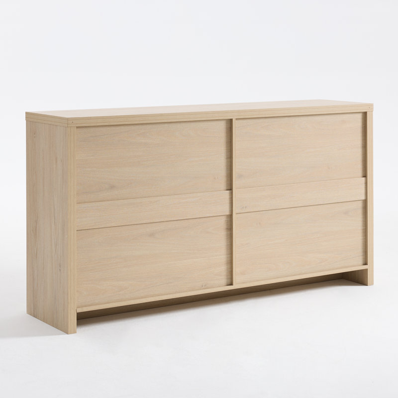 155cm Sideboard, Light Natural Oak