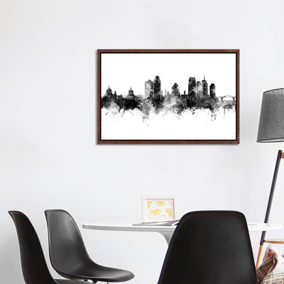 Saint Paul Minnesota Skyline by Michael Tompsett - 1 Piece Wall Art on Canvas
