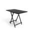 Krystine Metal Base Dining Table-1573001963