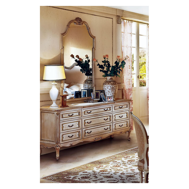 Commode traditionnelle Miroir