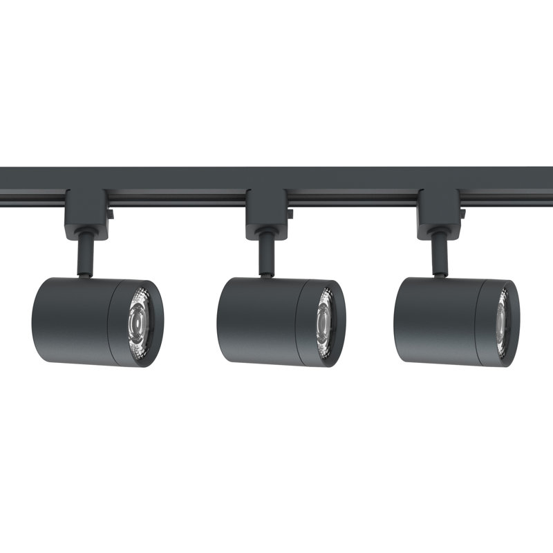 Tête de rail de charge à tension de ligne 16 W, Bronze foncé