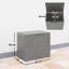 Outsunny 56cm W 93L Polypropylene Lockable Deck Box-122946207