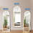20"×63" Arched Full Length Mirror With Light-738991657