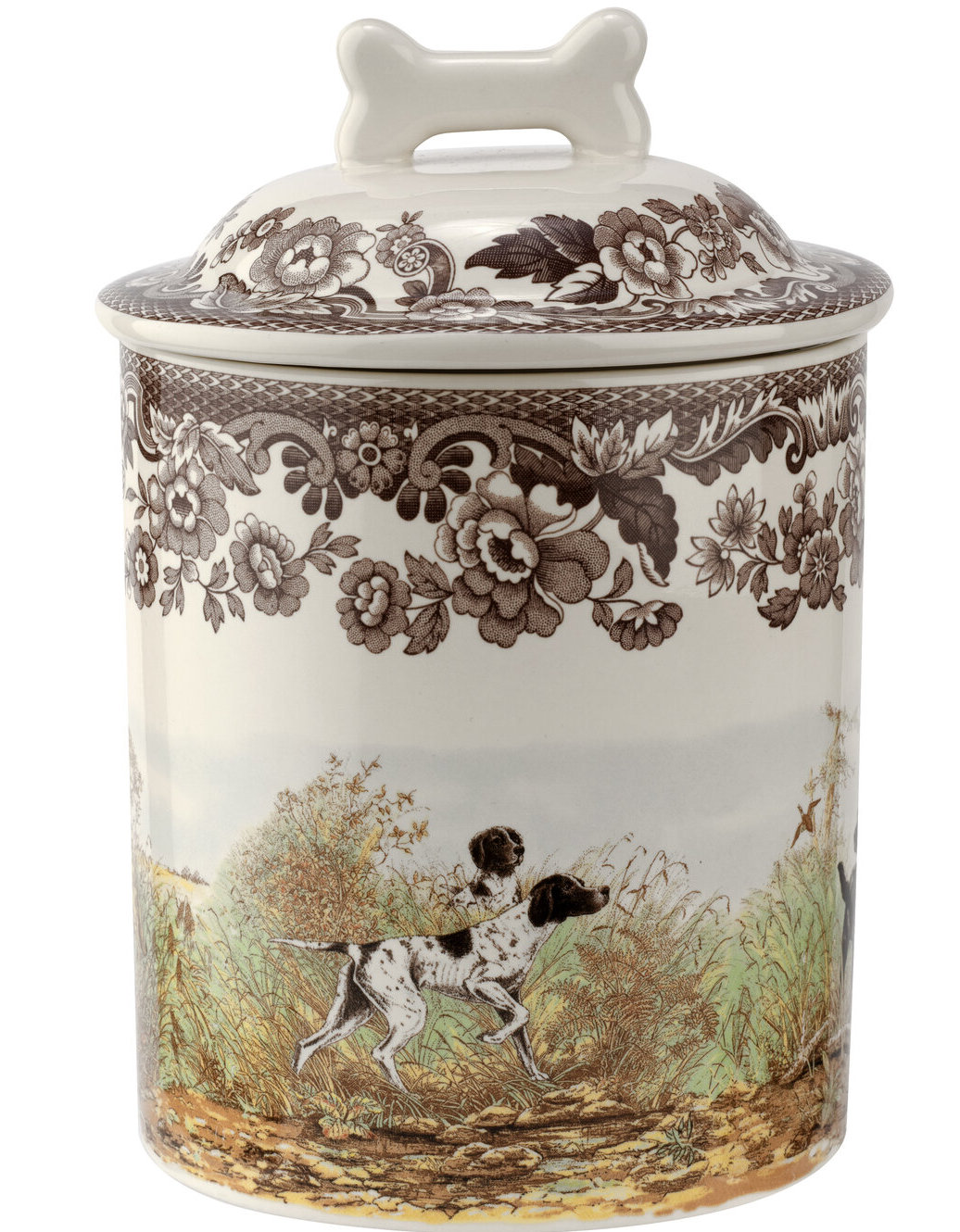 Spode Woodland Dogs Treat Jar 7"Assorted Dogs & Reviews | Wayfair