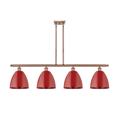 Plymouth Dome 4 - Light Dimmable Chandelier