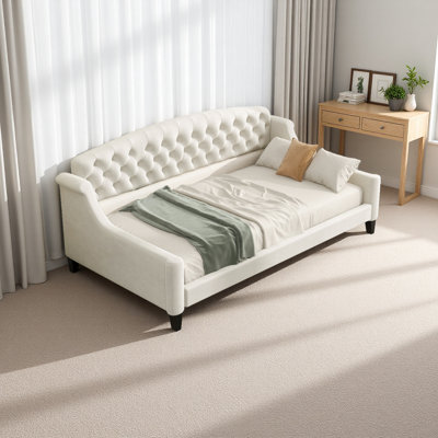 Modern Luxury Tufted Button Daybed,Twin