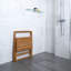 Banc de douche en teck de 16 po de largeur