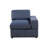 Eszti Microfiber 8-Piece 157" L-Shape Upholstered Sectional