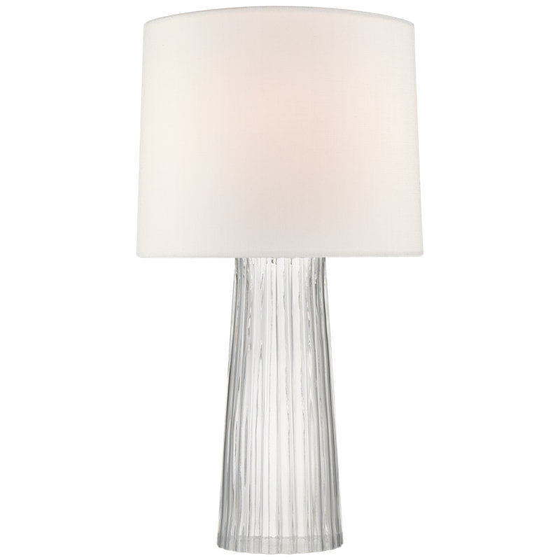 Barbara Barry Danube Medium Table Lamp, Clear