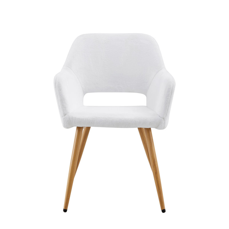 Chaise de salle à manger Outten, Blanc