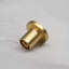 25mm Brushed Brass Disc Knob