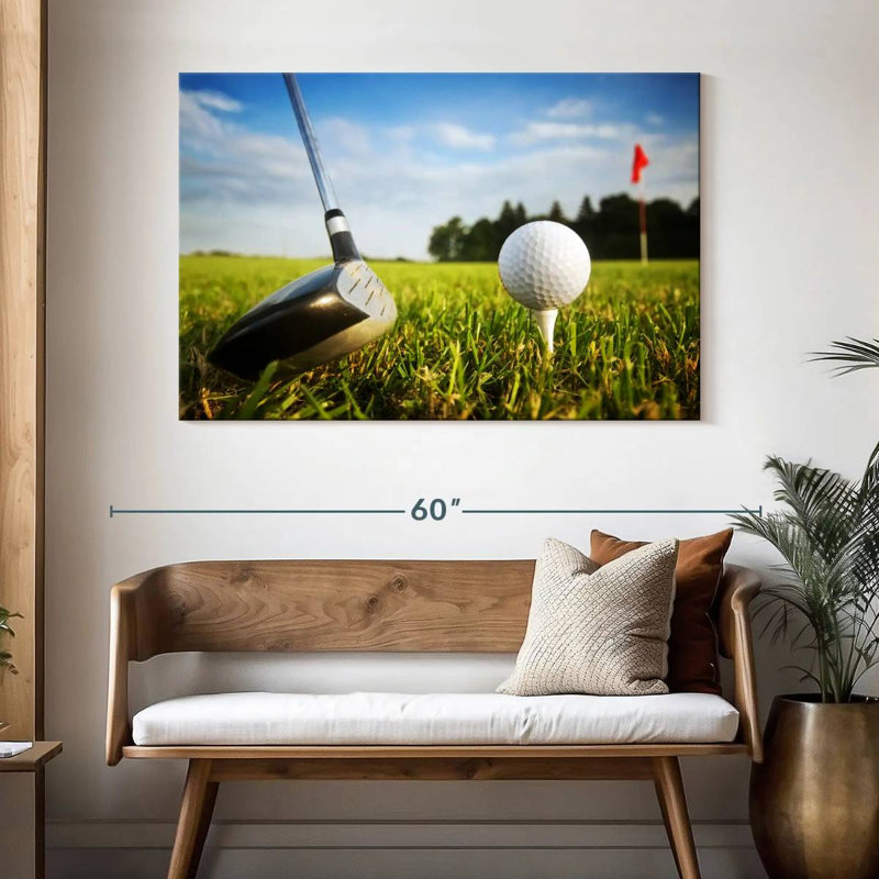 Senne Golf Strike, 32" H x 48" W