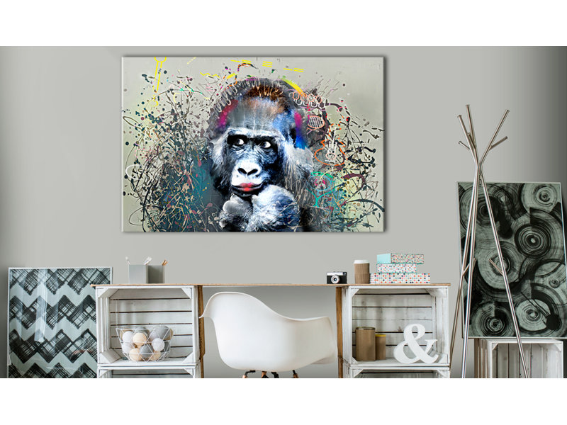 No Frame Print on Canvas, 120cm H x 80cm W