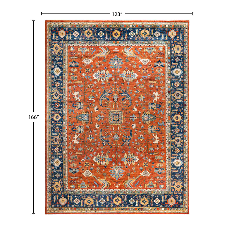 Serapi One-of-a-Kind 10' 3" X 13' 10" Hand Knotted Area Rug
