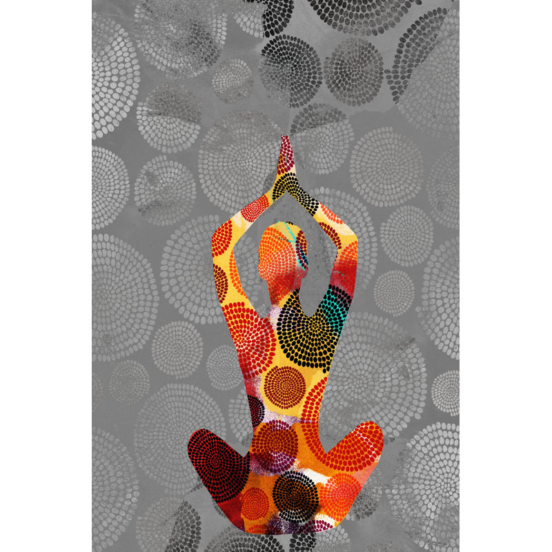 Yoga Pose III - Wrapped Canvas Print, 91cm H x 61cm W x 3.8cm D