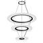 Arctic Rings 3 - Light LED Chandelier