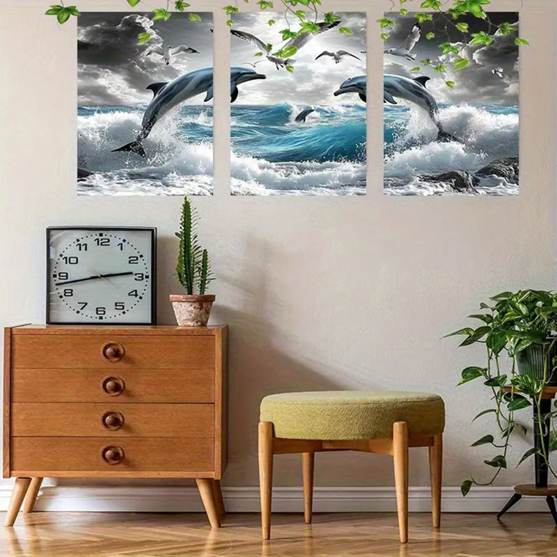 3 Piece Wrapped Canvas Painting