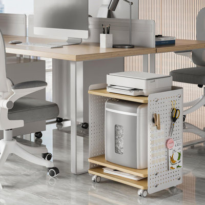 53.5cm H x 44.3cm W Printer Stand