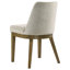 Chaise d'appoint Bryant (brun clair) rembourrée (ensemble de 2)