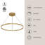 Luminaire suspendu 1 lumière Cerchio-99058247-98799082