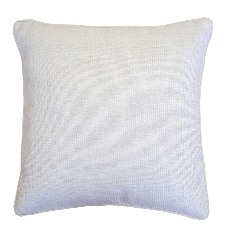 Reversible Throw Pillow, Ivory