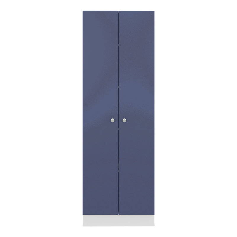 Armoire de rangement à plusieurs étages avec cinq tablettes de rangement et deux portes, solution de rangement et d'organisation pour la cuisine