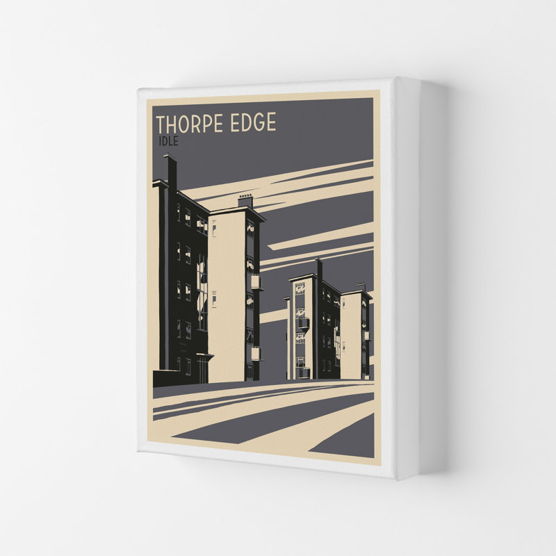 Thorpe Edge, Idle Portrait by Richard O'Neill - Print, 50cm H x 40cm W x 4cm D, Wrapped Canvas