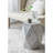 Hexagon Garden Stool, Capiz Accent Side Table