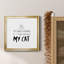 Bring My Cat - Art textuel sur toile encadré-2004899714-2004899718