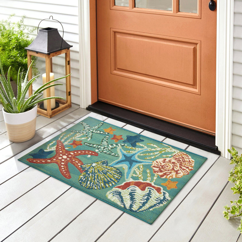 Esencia Modern Synthetic Non-Skid Kitchen Mat, Rectangle 2' x 2'10"
