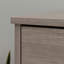 Commode 4 tiroirs, finition brune