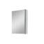 Armoire à pharmacie 20 po x 26 po avec miroir à fixation en surface ou salle de bain encastrée en aluminium