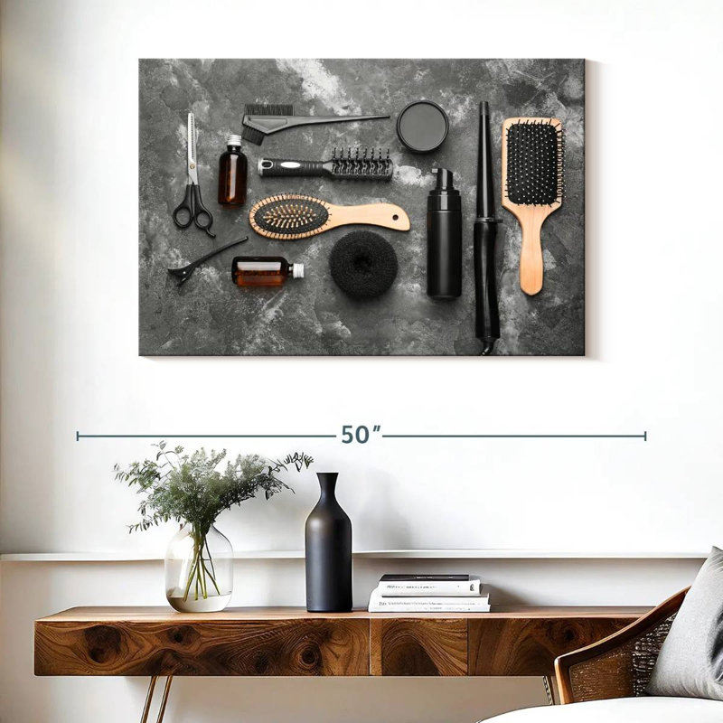 Instruments de coiffure Shuttleworth, H 26 po x l 39 po