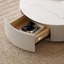 Table basse de 31,5 po avec rangement au design moderne et espace de rangement caché-585432802