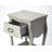 Frida 1-Drawer Solid and Manufactured Wood Nightstand-322705905