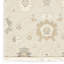 Tapis moyen Kia, motifs floraux tissés à la main, laine brun beige-99376337