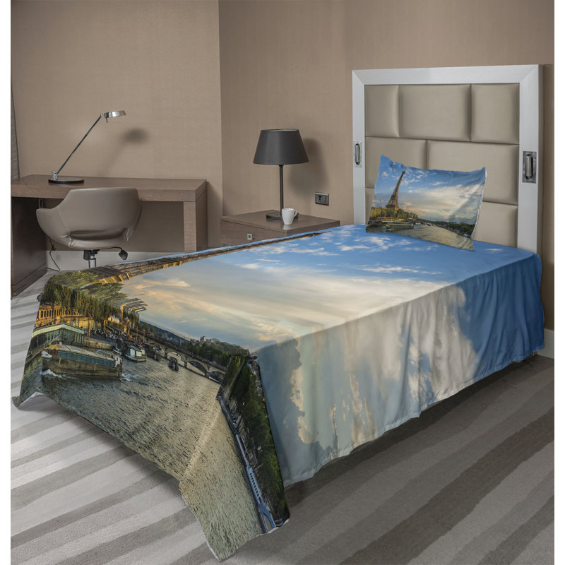 Microfiber Sheet Set, Twin XL Sheet Set + Fitted Sheet + 1 Pillowcase