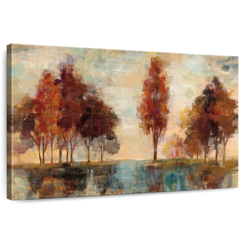 Avery Field And Forest II, 24" H x 36" W
