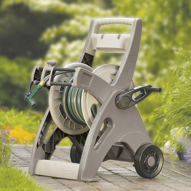 CSN Stores - Suncast Steel-Core Hose Reel Cart - Review - Mom Spotted