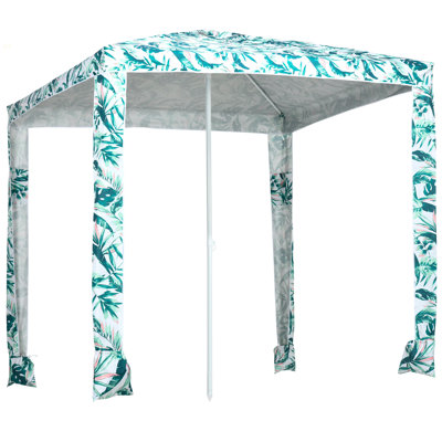 Parasol Outsunny Quick Beach Cabana