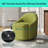  Aimilia Upholstered Chenille Swivel Barrel Chair with Storage-117246412