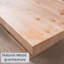 Table basse 48,2 pouces, table basse élégante