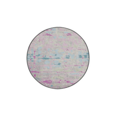 Machine Washable Gray Area Rug