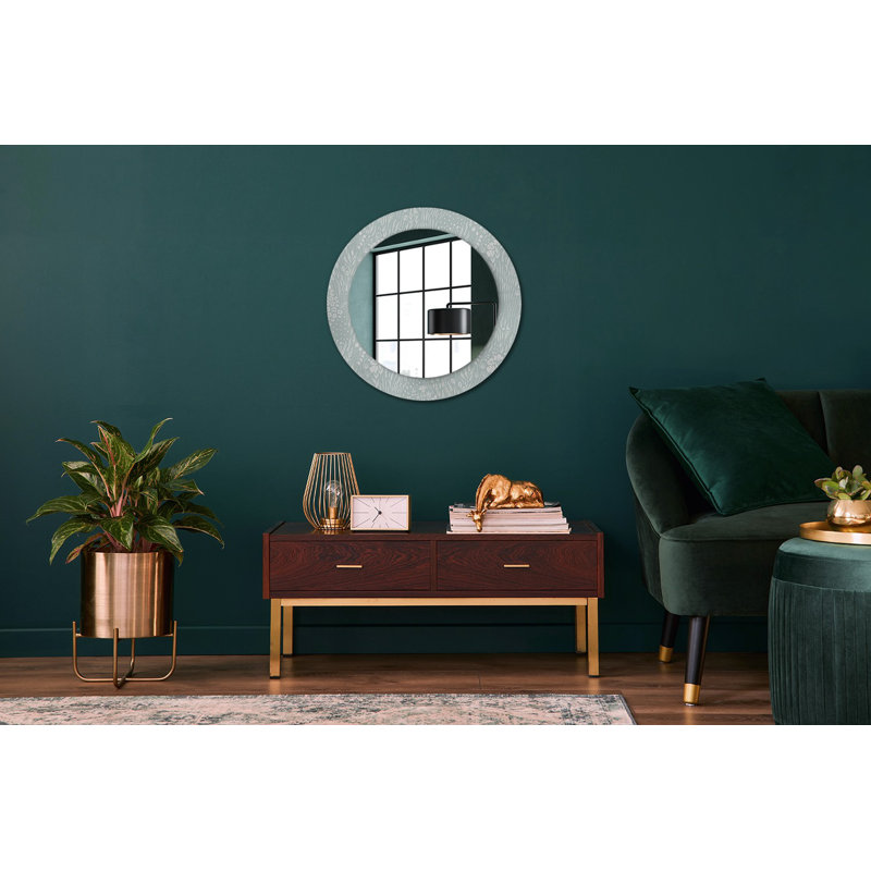 Huldar Glass Flat Wall Mirror
