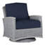Fauteuil oscillant tissé Astoria - Huître / huître-965185281-1047159768-1047178502