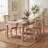 Aarohi Solid Wood Dining Table-1887053579-1901780907