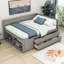 Lit de jour en bois 4 tiroirs Nadiv-175455650-175455645