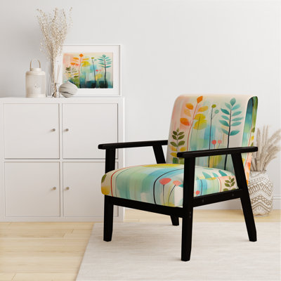 Chaise d'appoint Abstract Botanicals